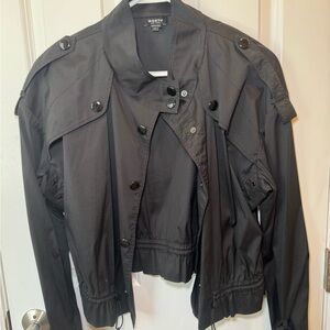 Worth Black Utility Jacket for Women
